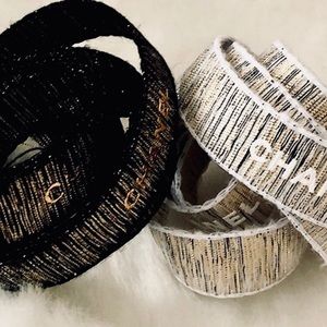 ‼️$15 FLASH SALE‼️Chanel Ribbon Set / Total 2 Yards Combined